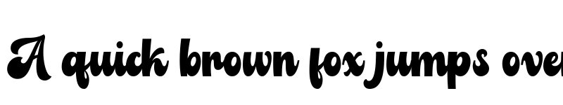 Preview of Balbaleo Regular font