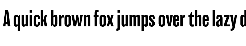 Preview of Balboa Condensed font