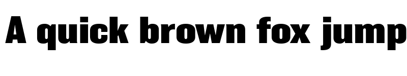 Preview of BalboaW01-Black Regular font