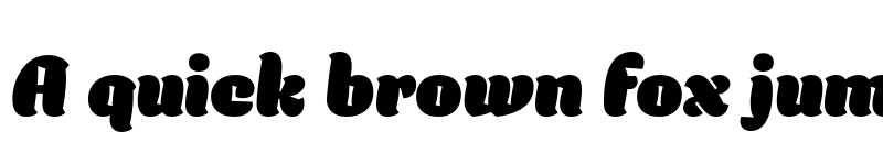 Preview of Balbum Rolypoly font
