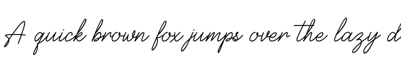 Preview of Balcony Signature Regular font