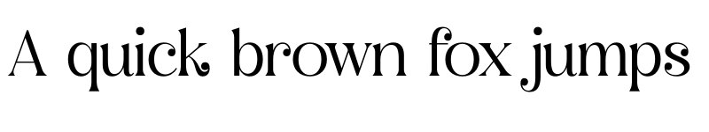 Preview of Balerga Regular font