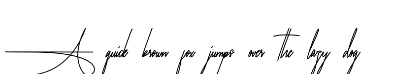 Preview of Balhemson Slant Slant font