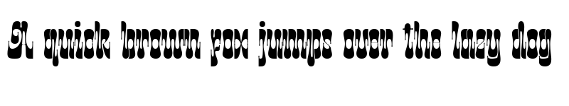 Preview of Bali Sunset Demo Condensed font