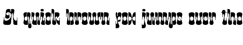 Preview of Bali Sunset Demo Expanded font