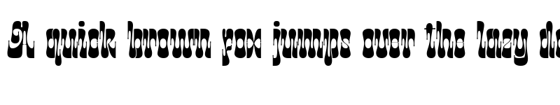 Preview of Bali Sunset Demo Semi Condensed font