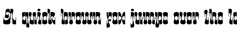 Preview of Bali Sunset Demo Semi Expanded font