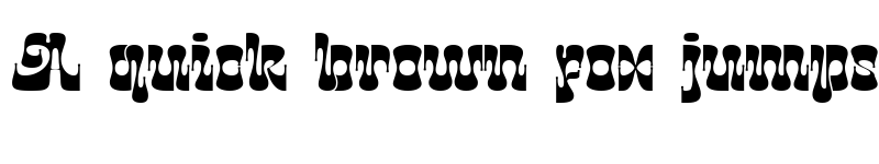 Preview of Bali Sunset Demo Ultra Expanded font