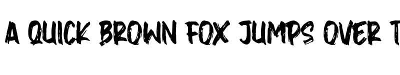 Preview of Balibrush Regular font