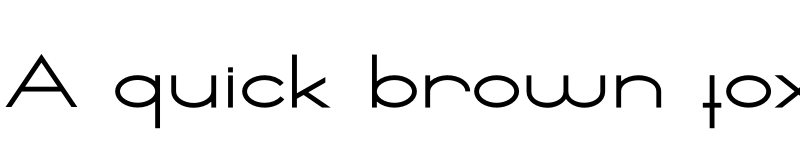 Preview of Ballado Regular font