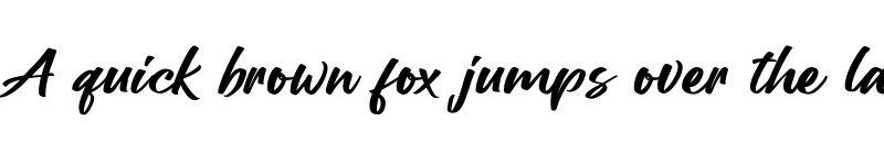 Preview of Ballerick Regular font