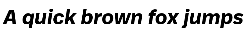 Preview of Ballinger Bold Italic font