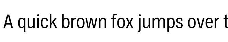 Preview of Ballinger Condensed Regular font