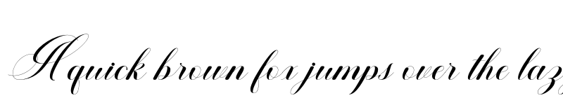 Preview of Ballistic Script Regular font