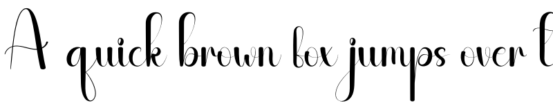 Preview of Ballon Regular font