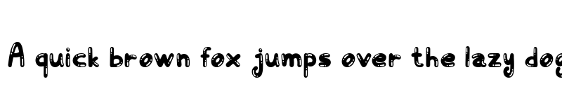 Preview of Balloon Regular font