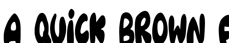 Preview of Balloonish Regular font