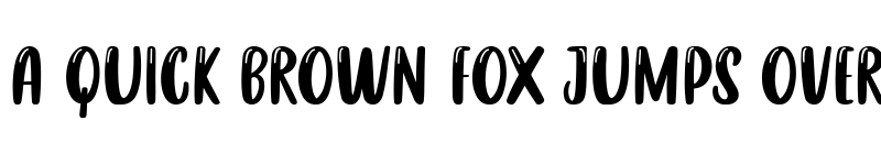 Preview of balloons Regular font