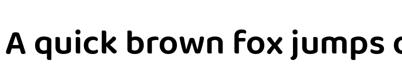 Preview of Baloo Da 2 SemiBold font