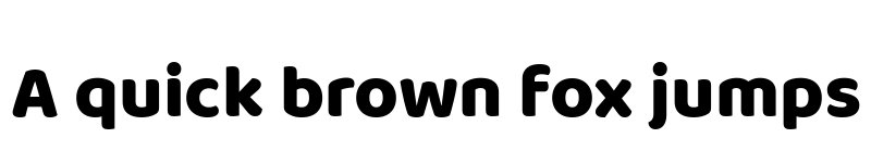 Preview of Baloo Da Regular font