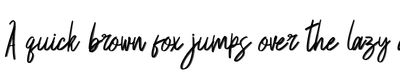 Preview of Balsam Regular font