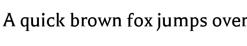 Preview of Balthazar Regular font