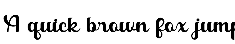 Preview of Baltimore Regular font