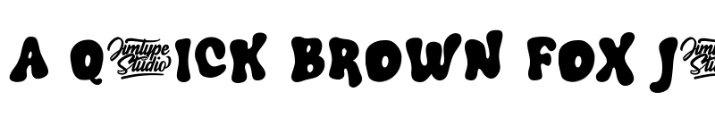 Preview of Bambi Retro Regular font