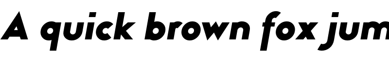 Preview of Bambino-BlackItalic ? font