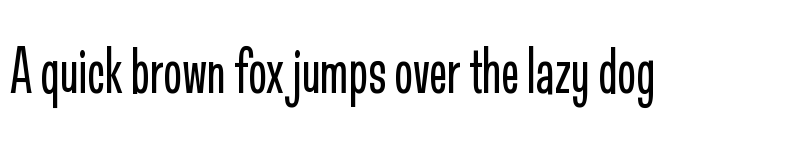 Preview of Bananas VF Light Condensed font