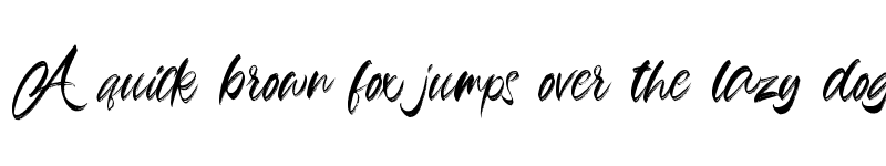 Preview of Banbos Personal Use Only Regular font