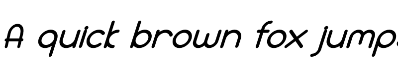 Preview of Bandar Bold Italic font