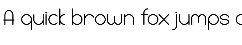 Preview of Bandar Regular font