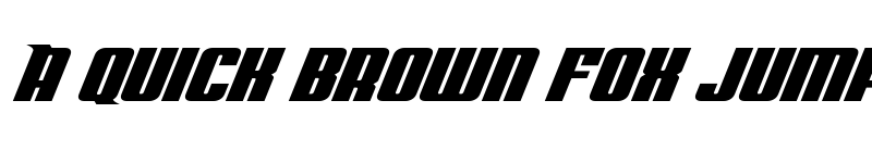 Preview of Bandit & Snowman Wide Italic Regular font