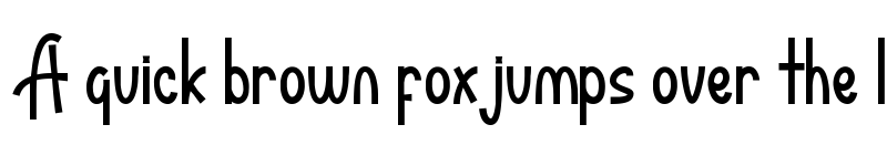 Preview of Bandrek Demo Regular font