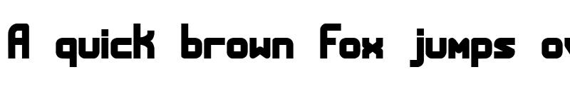 Preview of Bandwidth Bandless BRK Regular font