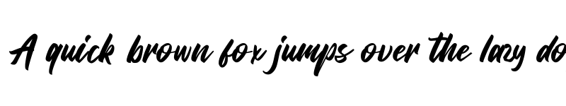 Preview of Bangela Regular font