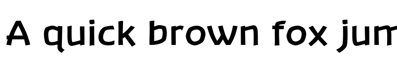 Preview of Banksia Bold font