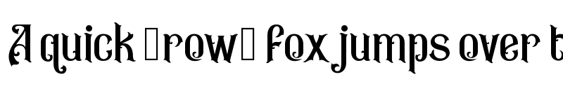 Preview of Bantero Regular font