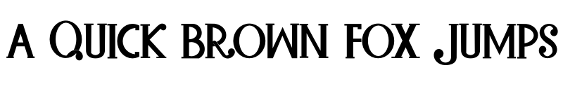 Preview of Baques Handtam Regular font