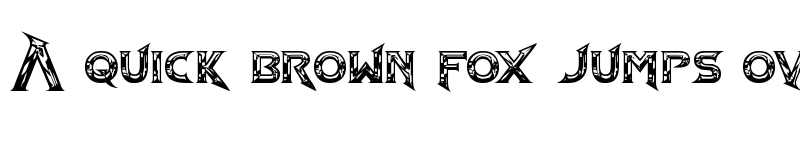 Preview of Barbarian NS Regular font