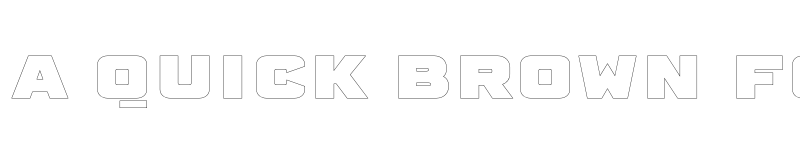 Preview of Barber Outline font