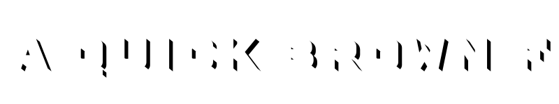 Preview of Barber Right font