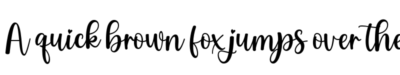 Preview of Barbie Script font