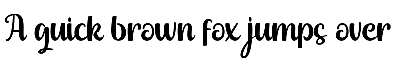 Preview of Barbiedol Regular font