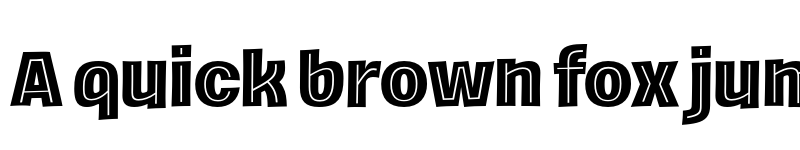 Preview of Barbieri Inline font