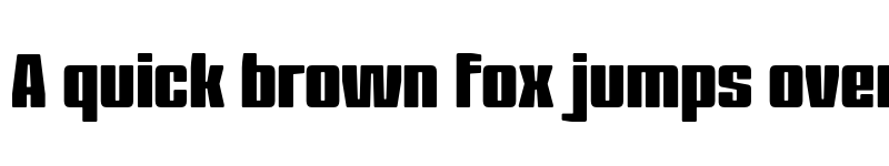 Preview of Barge Regular font