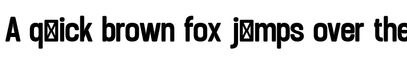 Preview of Bargo Rounded font