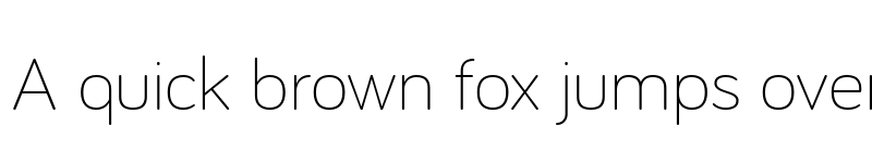 Preview of Bariol Light font