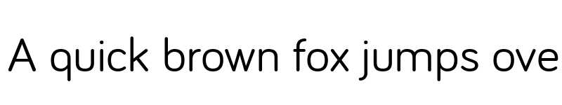 Preview of Bariol Regular font